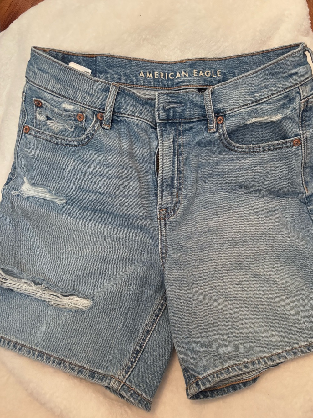 American Eagle Outfitters Relaxed Denim Shorts